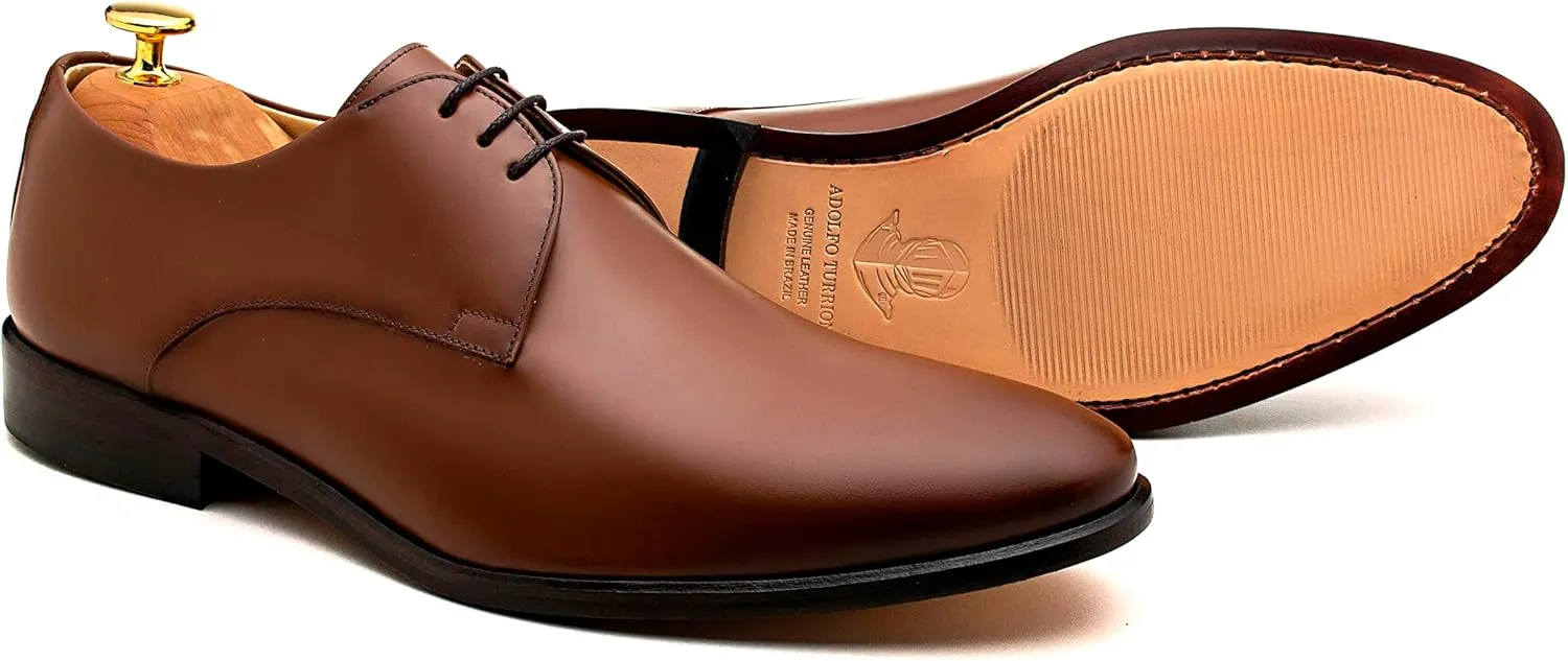 ADOLFO TURRION Leather Formal/Classic Shoes Oxfords Plain Derby Merida