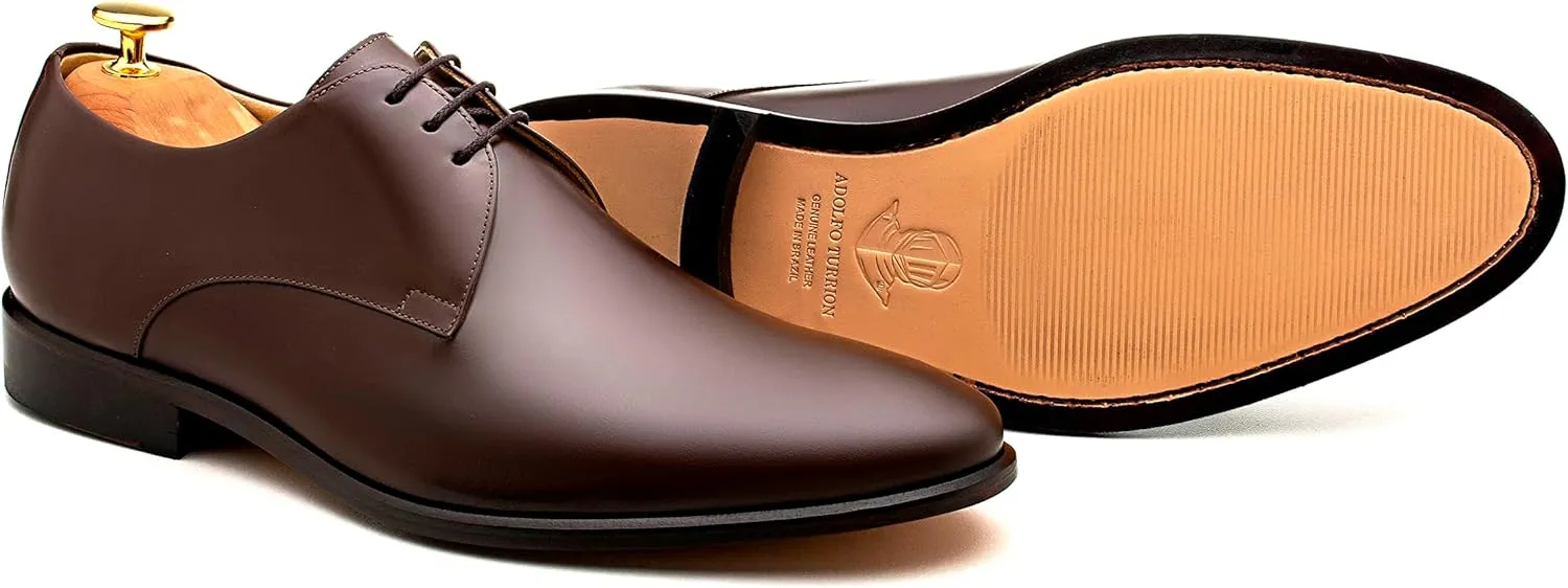 ADOLFO TURRION Leather Formal/Classic Shoes Oxfords Plain Derby Merida