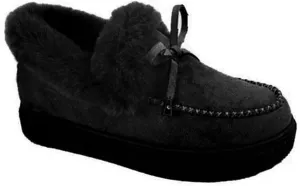 Ankle Boots For Women Comfy Snow Boots Winter Warm Short Booties Fur Lined Slip On Comfortable Warm Loafers Shoes