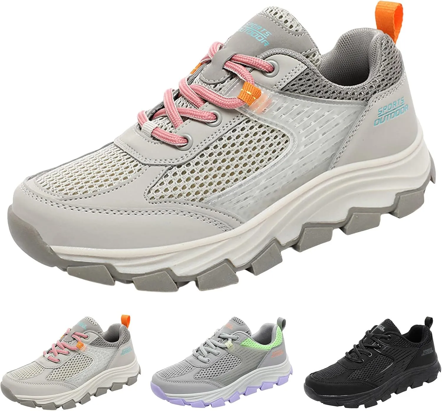 Arch Support Fitness Sneaker for Men Comfortable Lightweight Casual Walking Shoe Lightweight Work Shoes for Men