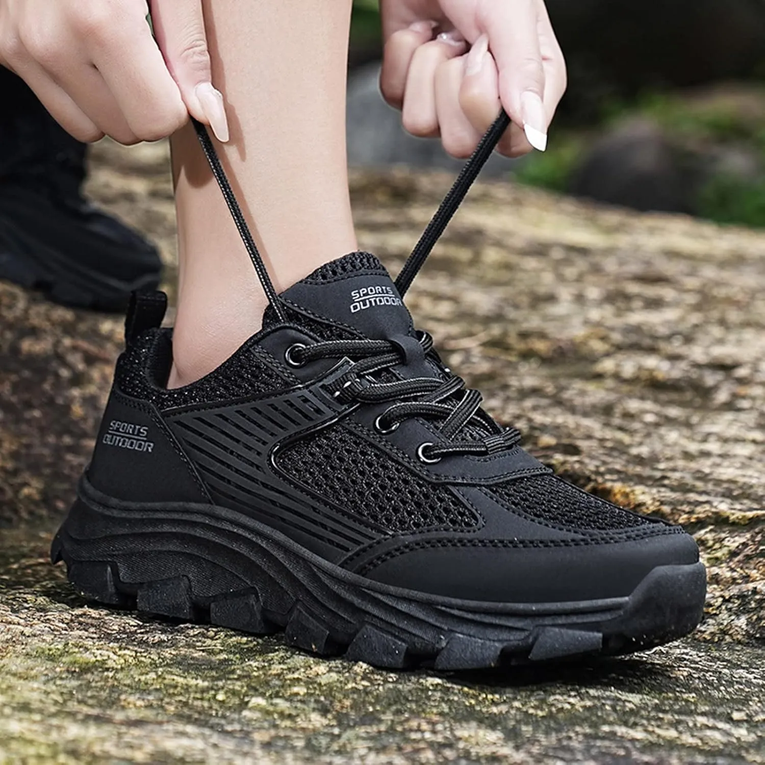 Arch Support Fitness Sneaker for Men Comfortable Lightweight Casual Walking Shoe Lightweight Work Shoes for Men