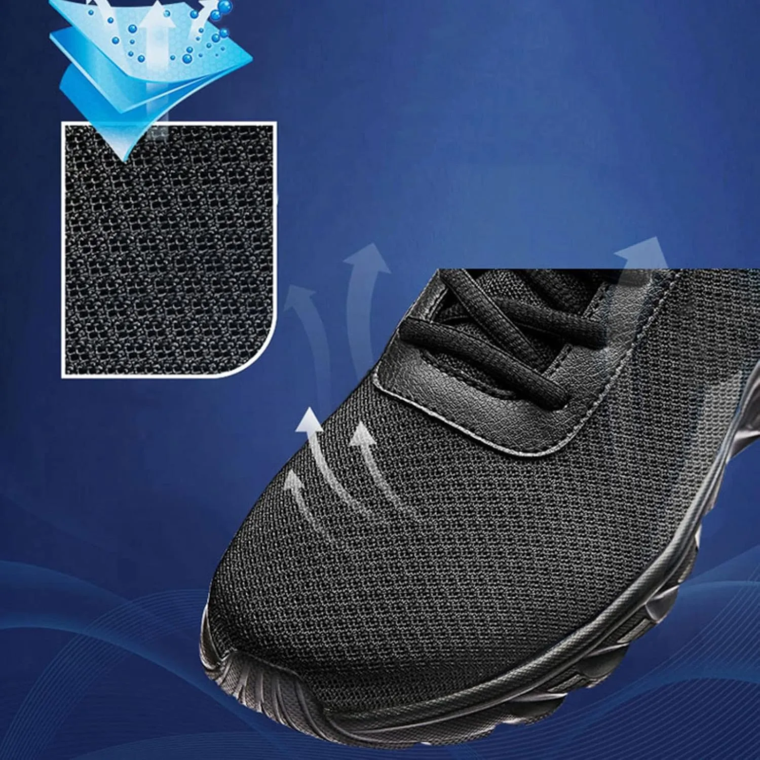 Arch Support Hiking Shoes for Men Lightweight Sport Gym Jogging Walking Sneaker Arch Support Plantar Fasciitis