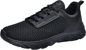 Arch Support Non Slip Minimalist Shoes for Men Comfortable Breathable Lace Up Sneaker Athletic Fashion Sneakers
