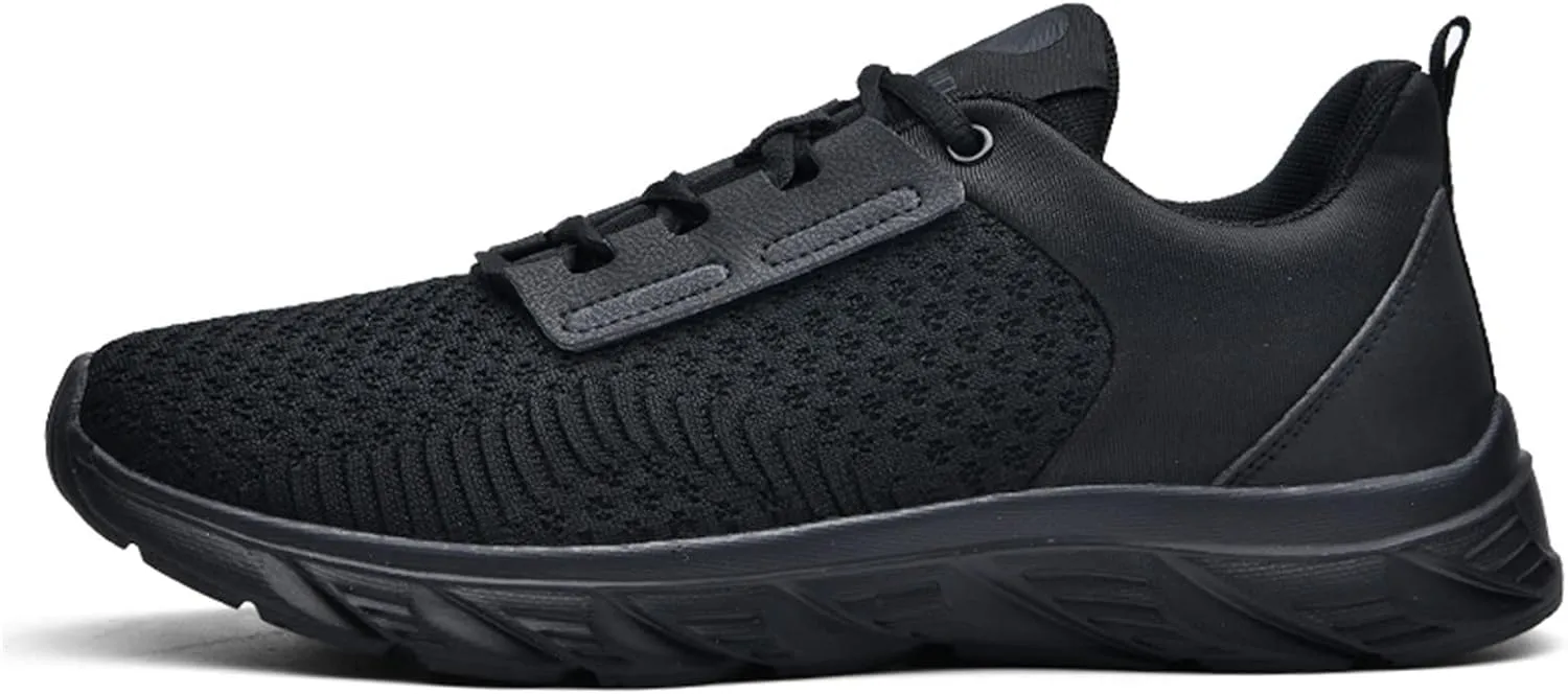 Arch Support Non Slip Minimalist Shoes for Men Comfortable Breathable Lace Up Sneaker Athletic Fashion Sneakers
