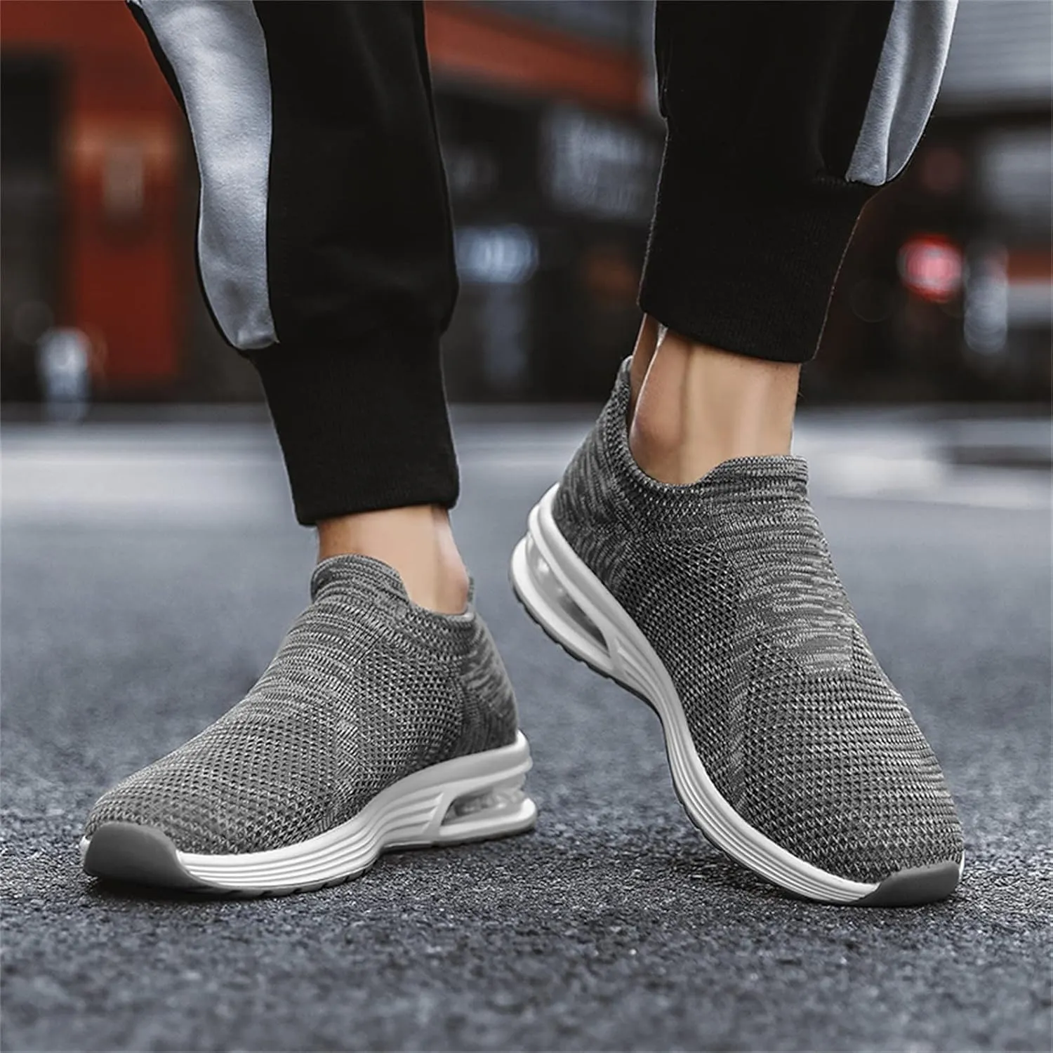 Arch Support Non Slip Minimalist Shoes for Men Non Slip Lightweight Workout Shoe Men's Comfortable Canvas Shoes