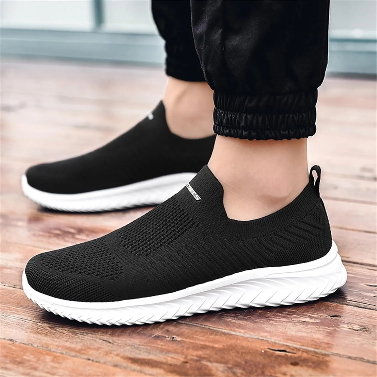 Arch Support Sports Shoes for Men Casual Sneaker Mesh Breathable Walking Shoe Breathable Diabetic Shoes for Men