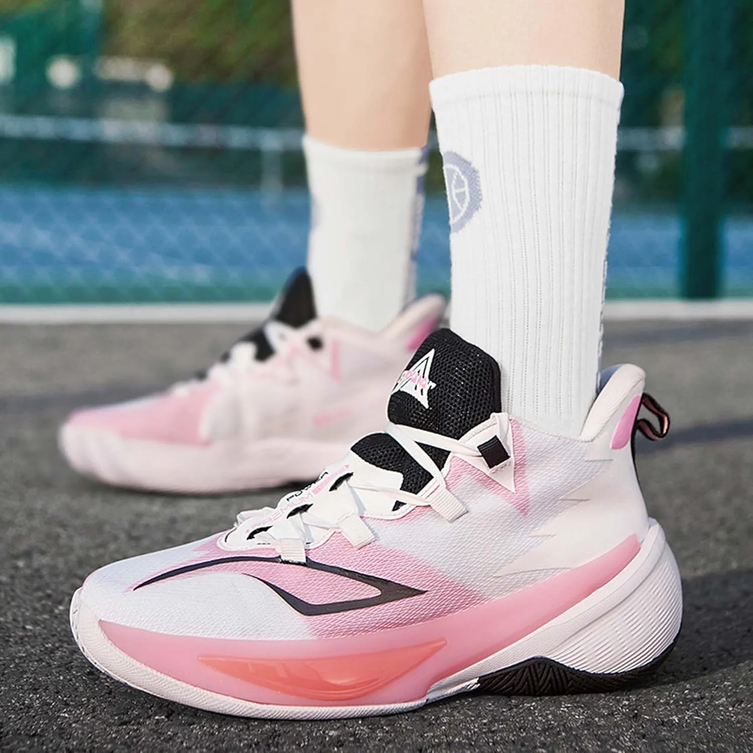 Basketball Men's Shoes Fashion Sneakers Breathable Training Running Shoes Men's Arch Support Basketball Shoes Non-Slip Casual Walking Sneakers