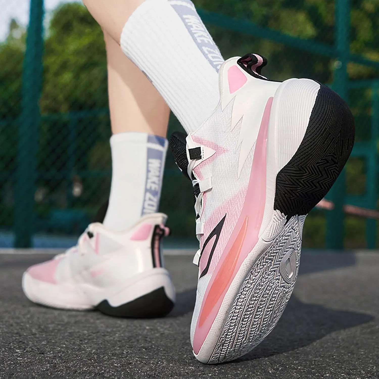 Basketball Men's Shoes Fashion Sneakers Breathable Training Running Shoes Men's Arch Support Basketball Shoes Non-Slip Casual Walking Sneakers