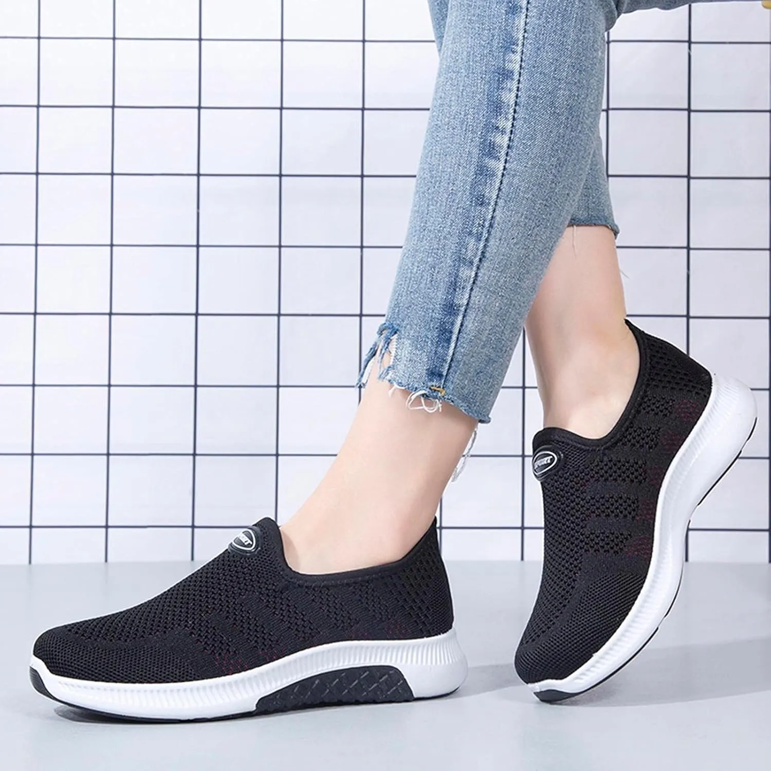 Black Slip Ons Women Sneakers Tenis OrtopéDicos De Mujer Womens Shoes Casual Fall Arch Support Womens Trail Running Shoes Arch Support Women's Black Slip On Tennis Shoes