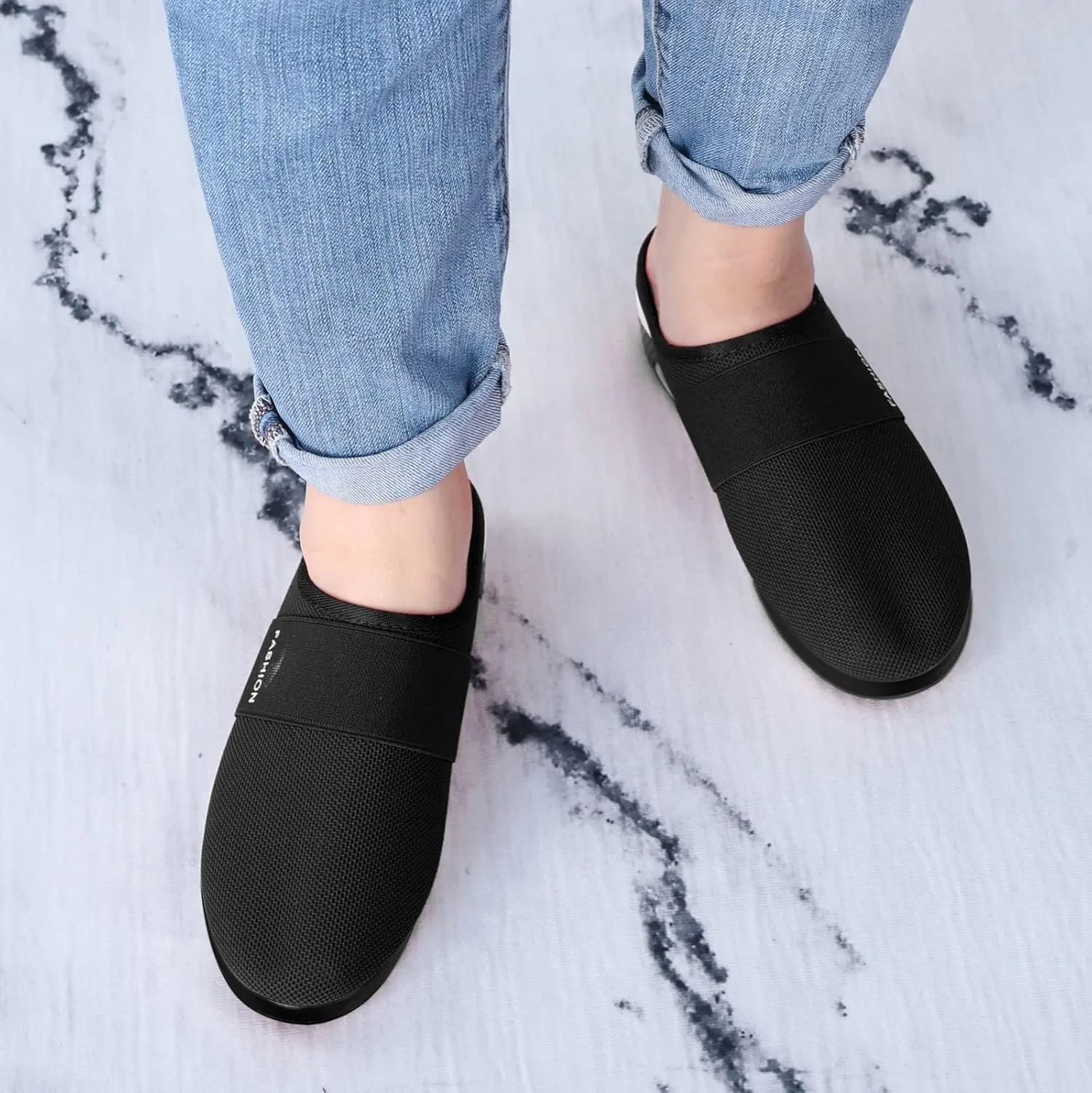 Black Sneakers for Women Workout Slip On Walking Shoes Women Size 5 Brown Walking Shoes for Women with Arch Support and Comfort Womens Slip On Sneakers Black Grey Women's Slip On Shoes Winter