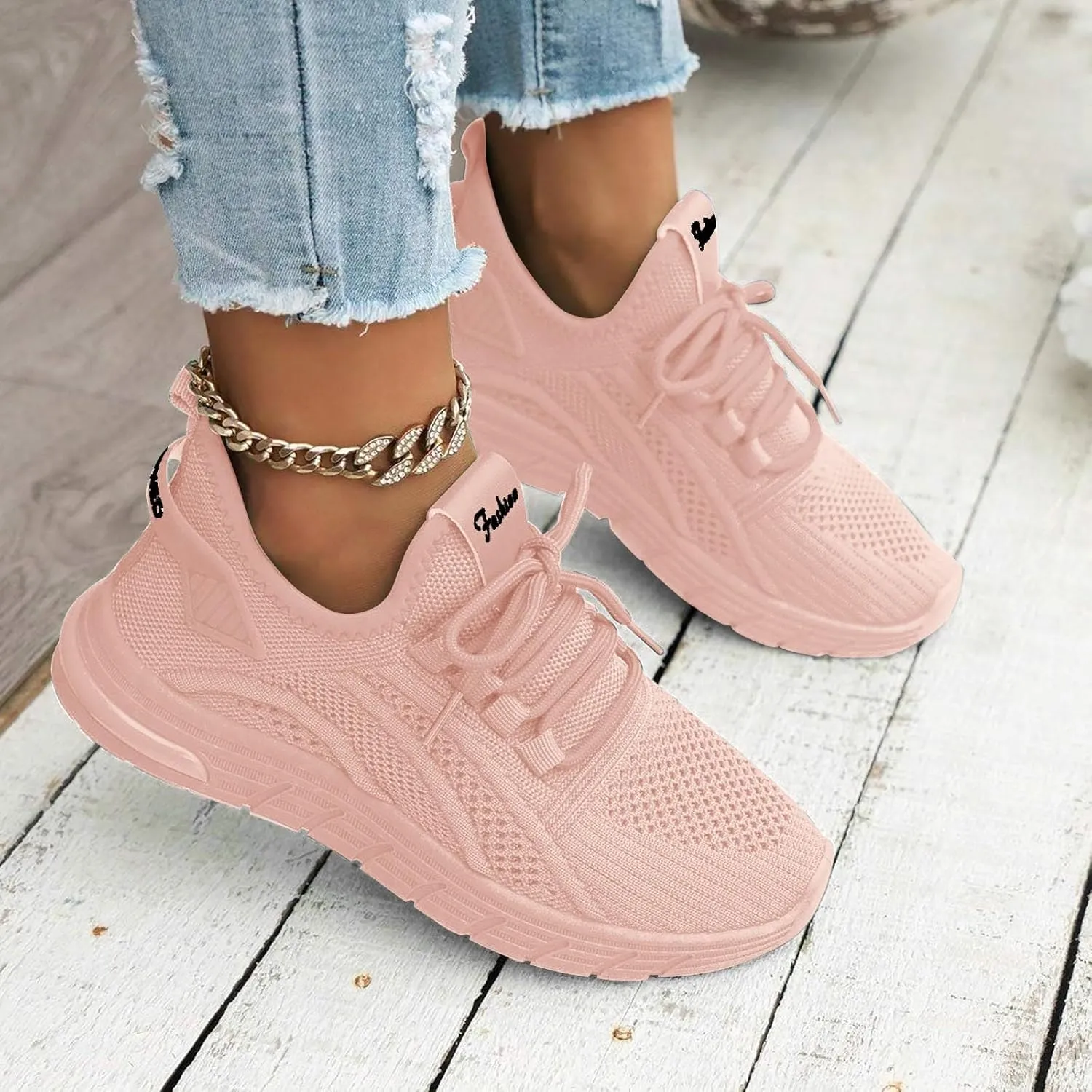 Breathable Slip on Sneakers for Women Non Slip Lightweight Casual Breathable Tennis Shoes Canvas Slip on Shoe