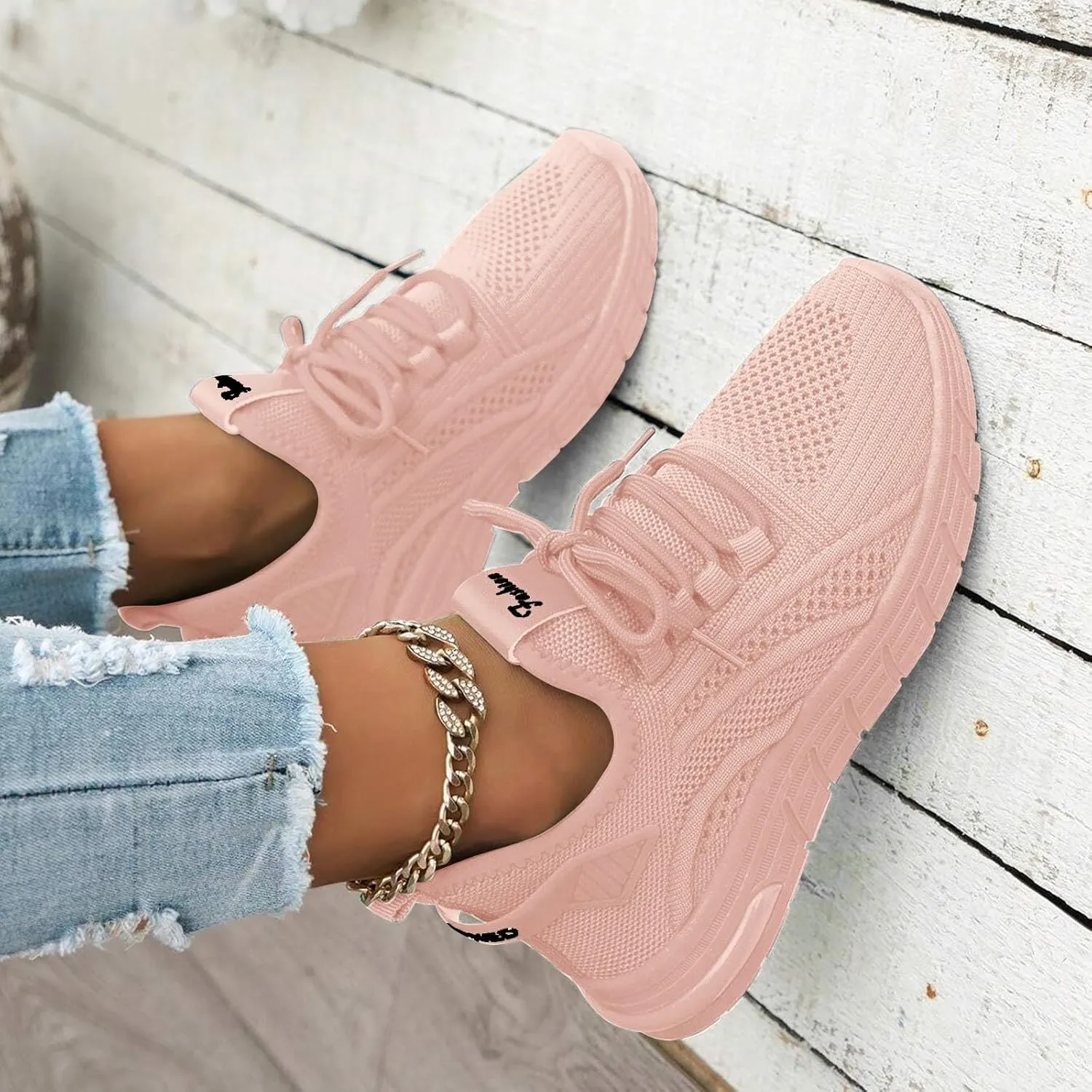 Breathable Slip on Sneakers for Women Non Slip Lightweight Casual Breathable Tennis Shoes Canvas Slip on Shoe