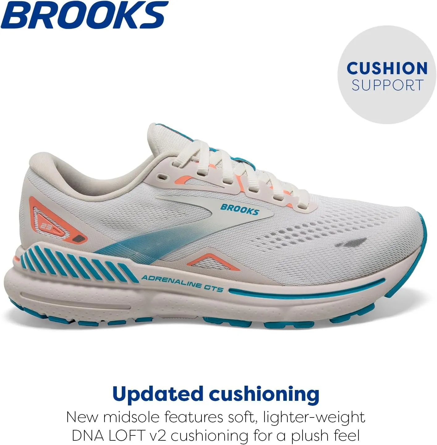 Brooks Women’s Adrenaline GTS 23 Supportive Running Shoe