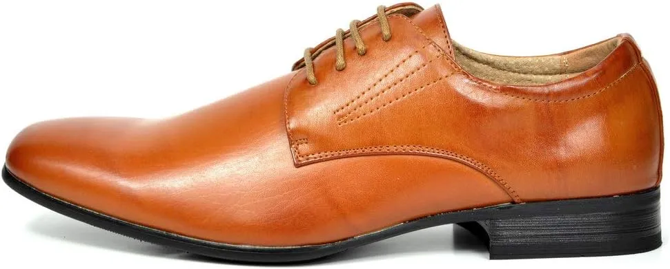 Bruno Marc Men's Classic Modern Formal Oxfords Lace Up Leather Lined Dress Shoes