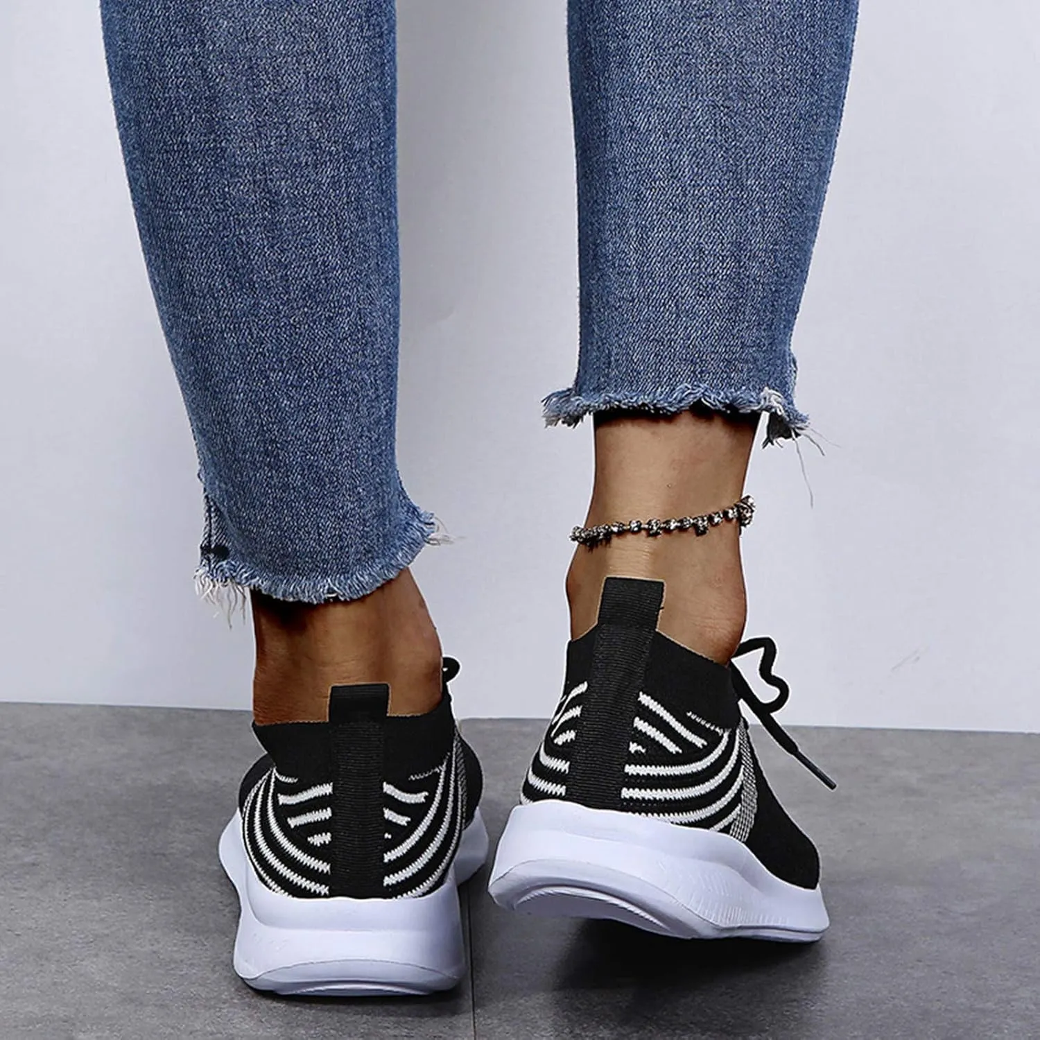 Casual Sneakers for Women Slip On Nurse Shoes for Women Dress Casual Shoes for Women 2023 Women's Sneakers Wide Zapatos De Mujer Antideslizante para Cocina