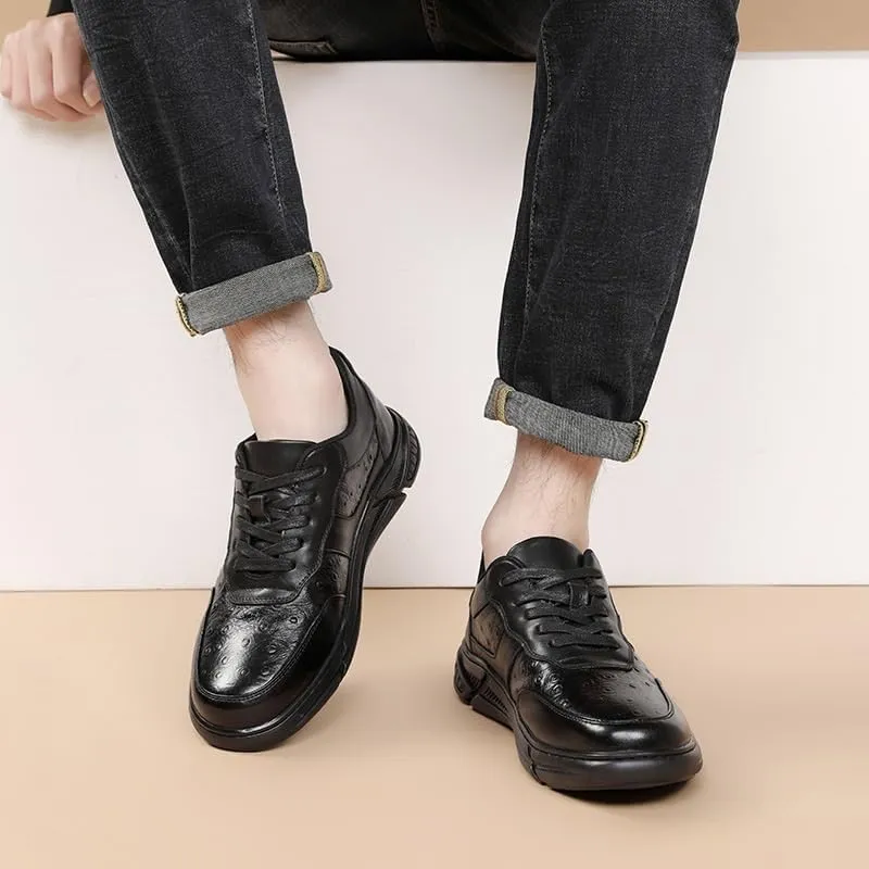 Classic Medallion Toe Derby Dress Shoes Genuine Leather Upper Corporate Presentations Wedding Parties Memory Foam Insole