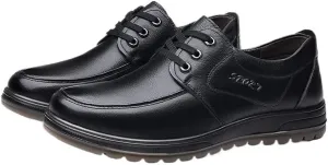 Classic Men's Brogue Derby Shoes with Perforated Accents and Comfortable Cushioned Insole
