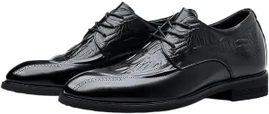 Classic Men's Derby Shoes in Smooth Leather with Round Toe and Versatile Style for Everyday Wear