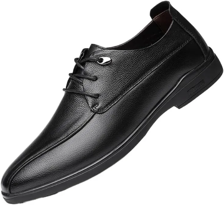 Classic Men's Tuxedo Shoes Shiny Patent Leather Formal Oxfords for Wedding Business Lace Up Dress Shoes