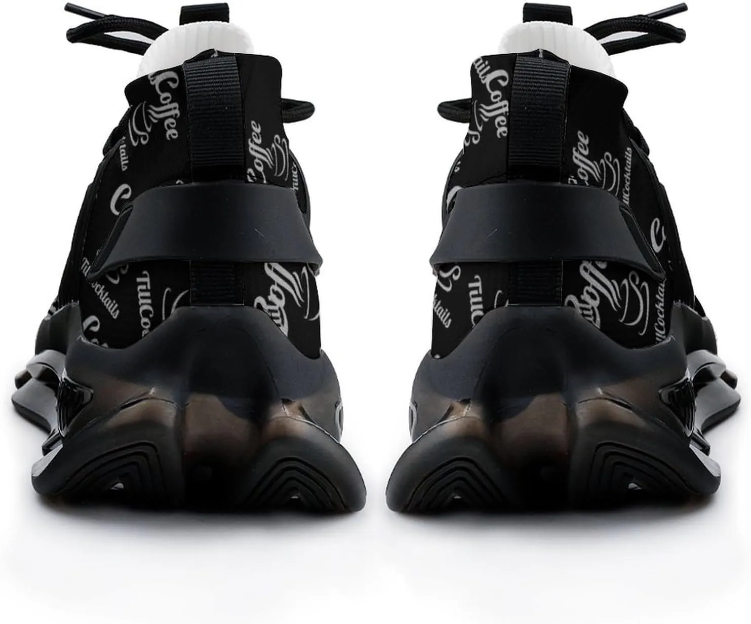 Coffee Till Cocktails Men's Running Shoes Lightweight Walking Shoe Breathable Sneaker