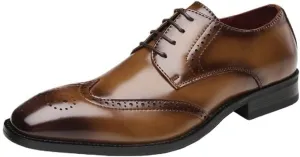 Contemporary Men's Business Casual Shoes Hybrid Derby Sneakers with Memory Foam for All-Day Comfort