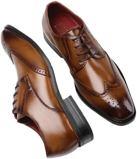 Contemporary Men's Business Casual Shoes Hybrid Derby Sneakers with Memory Foam for All-Day Comfort