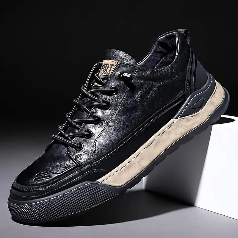 Elegant Men's Brogue Derby Shoes with Perforated Accents and Comfortable Leather Insole