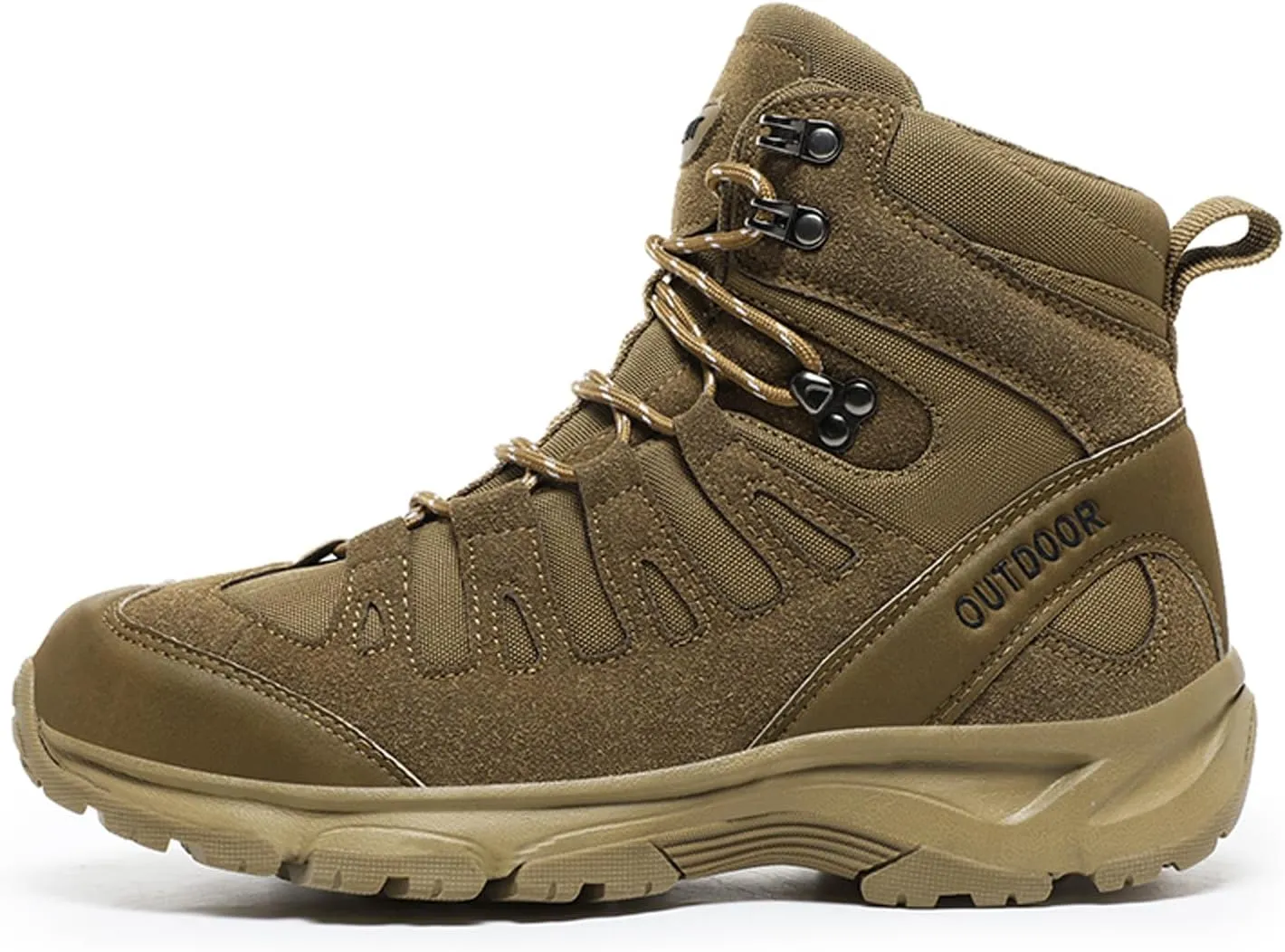 Eliogn Men's Training Boots Hiking Shoes Military Tactical Combat Outdoor Jungle Work Boots