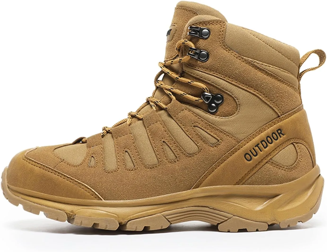 Eliogn Men's Training Boots Hiking Shoes Military Tactical Combat Outdoor Jungle Work Boots
