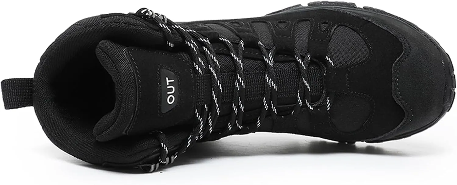 Eliogn Men's Training Boots Hiking Shoes Military Tactical Combat Outdoor Jungle Work Boots