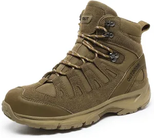 Eliogn Men's Training Boots Hiking Shoes Military Tactical Combat Outdoor Jungle Work Boots