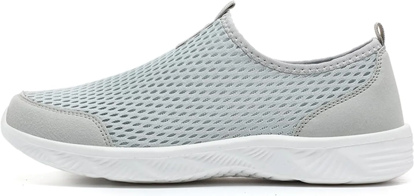 Fashion Sneaker Lace-Up Men Sports Shoes Fashionable Simple and Pure Color Mesh Hollowed Out Breathable Comfortable and