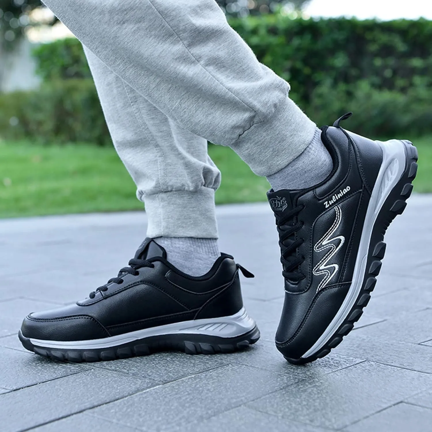 Fashion Sport Shoes for Men Comfortable Breathable Stretch Canvas Slip on Sneaker Men's Comfortable Dress Shoes