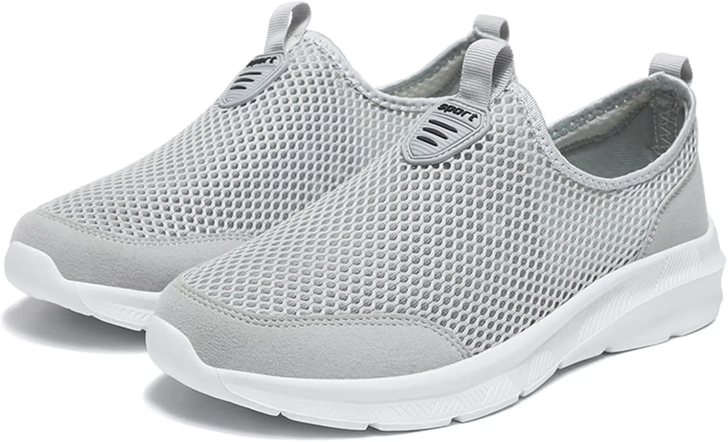 Fashion Summer Men Breathable Mesh Shallow Lace Up Casual Shoes Sneaker Odor Eliminator for Men's Sneaker