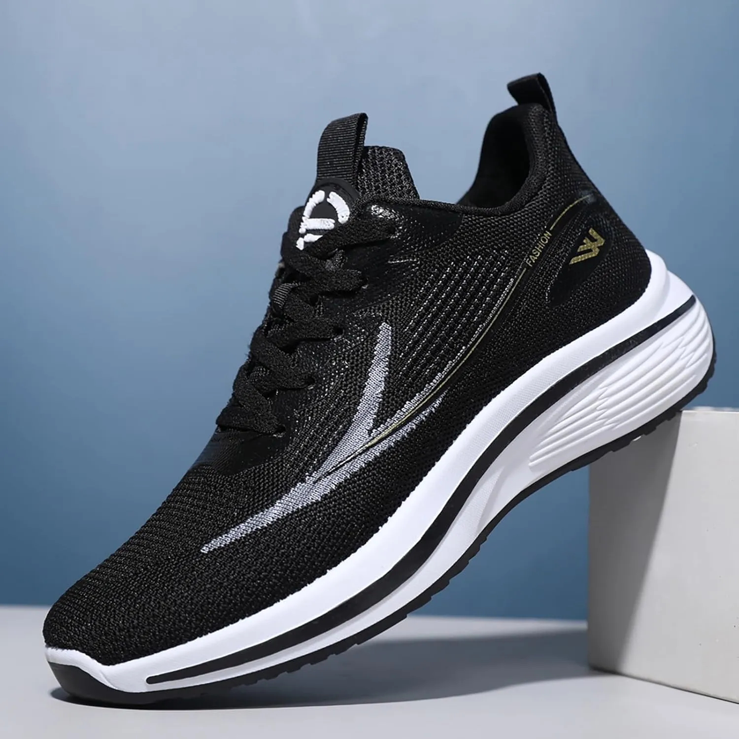 Fashionable Versatile Trendy and Breathable Running Trainers Balanced Lightweight Shockabsorbing Sneaker for Men