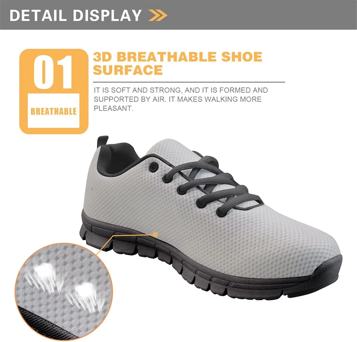 Forchrinse Cute Sunglasses Puppy Unisex Running Shoes Non Slip Soft Lightweight Walking Running Shoes
