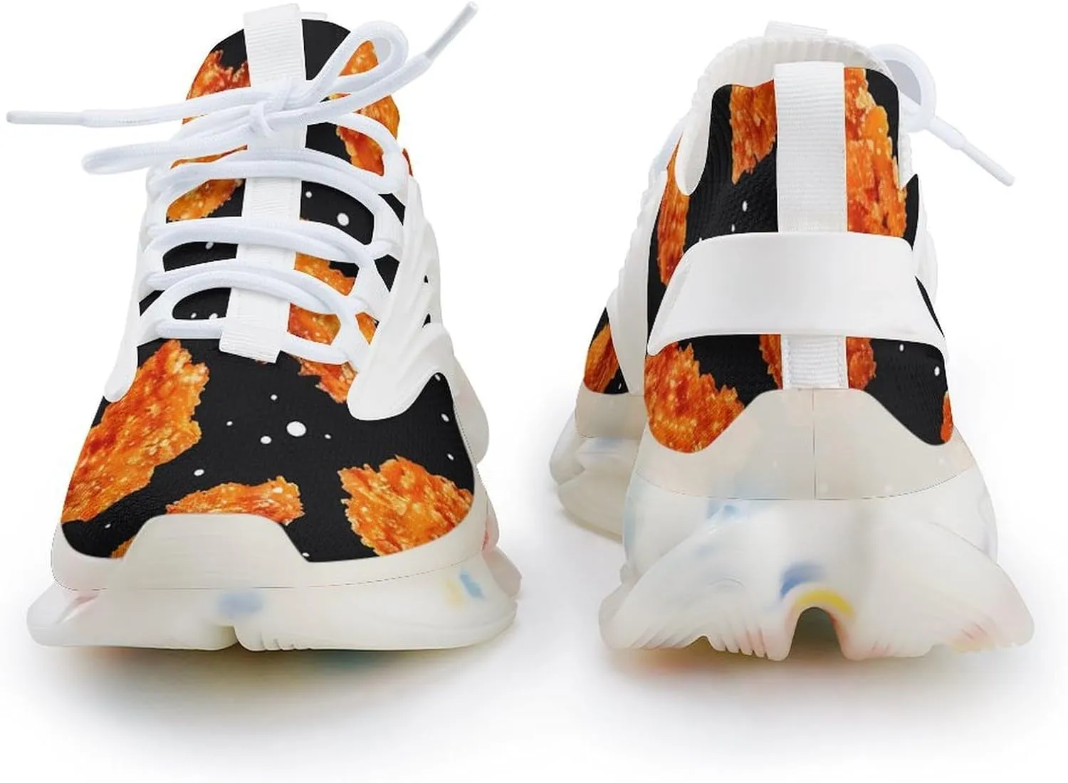 Fried Chicken Nuggets Men's Running Shoes Lightweight Walking Shoe Breathable Sneaker