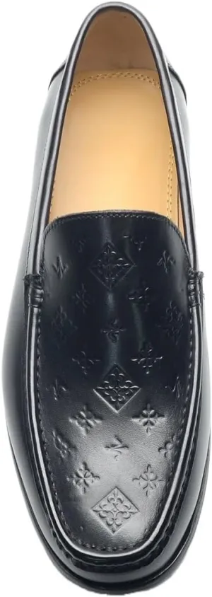 Genuine Leather Men's Oxford Shoes Wingtip Dress Shoes for Men Arch Support Non-Slip Sole Business Formal Occasions
