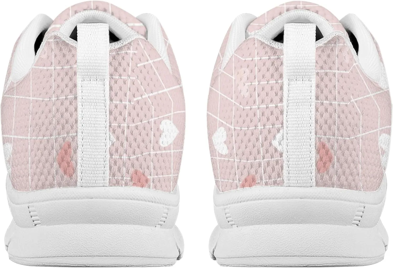 Girls Sports Trainer Running Shoes Womens Causal Travel Running Sneaker Walking Low Heel Lace up Breathable Flexible