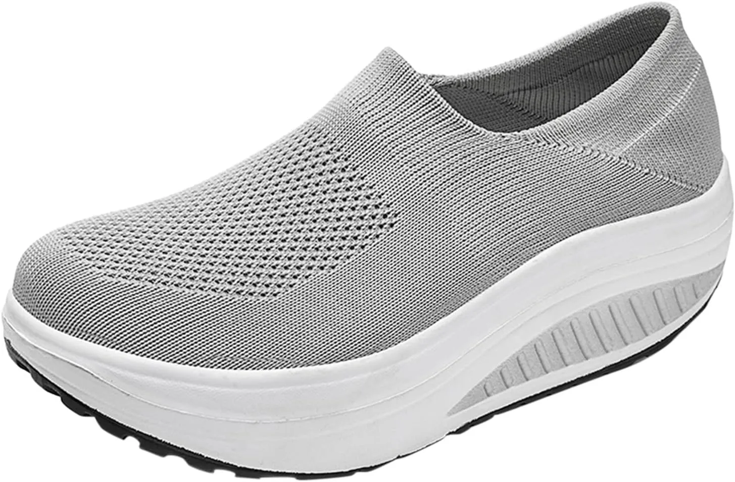 Gym Shoes for Women Weight Lifting Non Slip Work Shoes Women Size 11 Nurse Shoes for Women Comfortable Wide Women's Fashion Sneakers Lace-Up Woven Knit Upper Tenis OrtopéDicos De Mujer