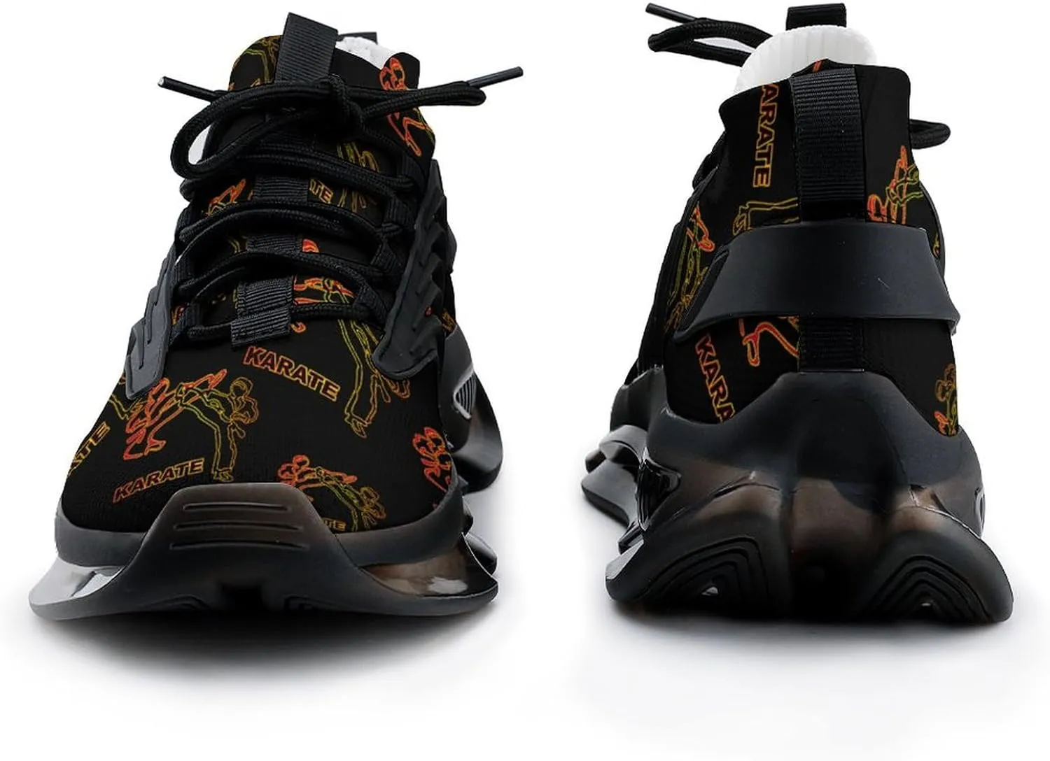 Karate Men's Running Shoes Lightweight Walking Shoe Breathable Sneaker