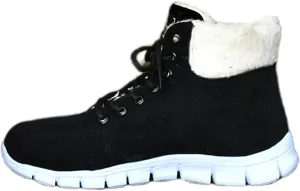 Ladmiple Snow Boots For Women 2023 Trendy Winter Warm Ankle Booties Fur Lined Anti-Slip Outdoor Slip On Comfortable Warm Shoe