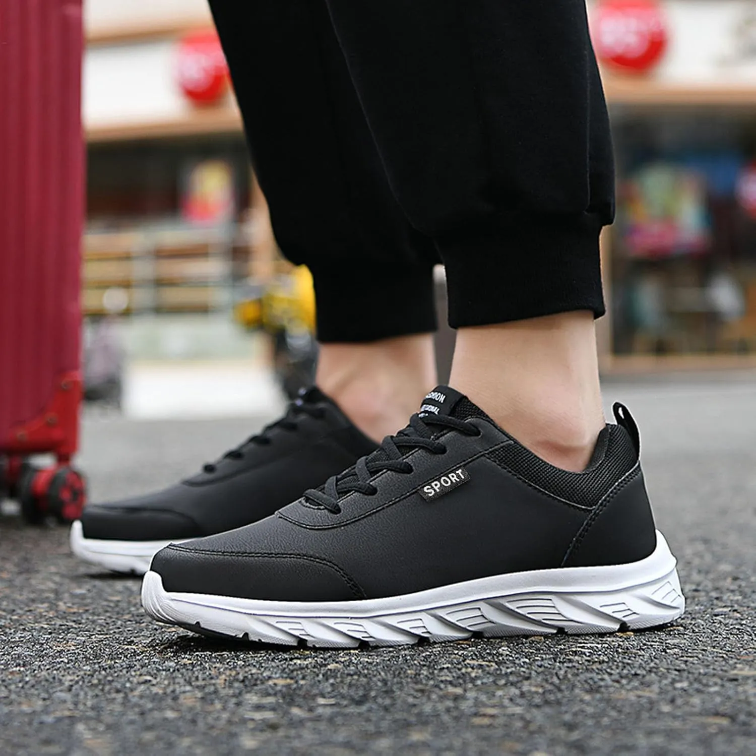 Lightweight Hiking Shoes for Men Comfortable Lightweight Casual Walking Shoe Non Slip Work Sport Shoes for Men
