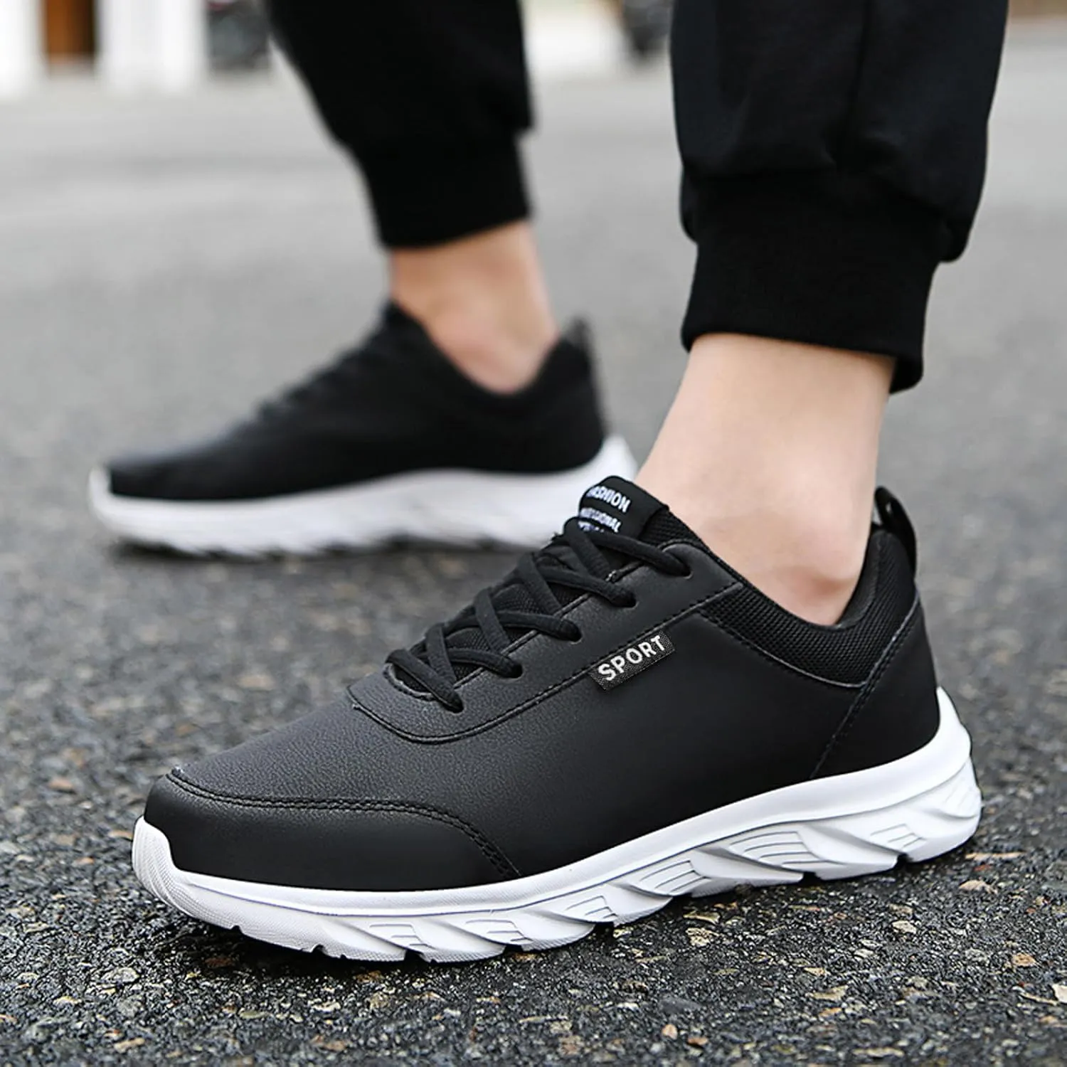 Lightweight Hiking Shoes for Men Comfortable Lightweight Casual Walking Shoe Non Slip Work Sport Shoes for Men