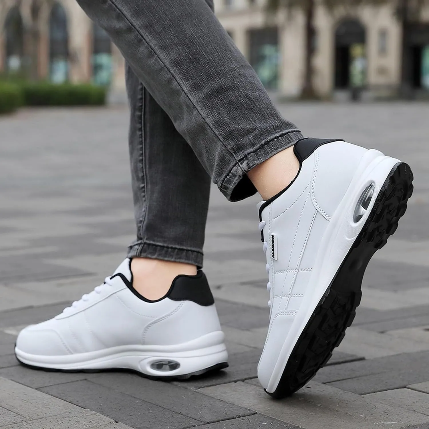 Lightweight Shoes Womens Slip On Shoes Work Non Slip Sneakers Walking
