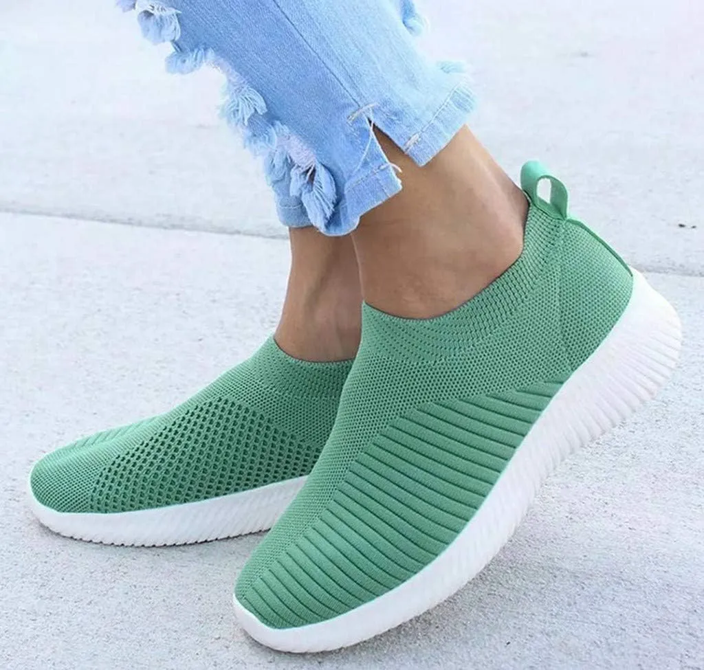 Low-Top Slip Ons Women's Fashion Sneakers Casual Mens Running Shoes Mesh Breathable Slip On Shoes Casual Fashion Sneakers 2025 Tennis Shoe Trainers Shoe