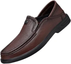 Luxury Brogue Oxford Shoes for Men Vintage Stitching Design Corporate Events Dinner Parties Lightweight Flexible Midsole