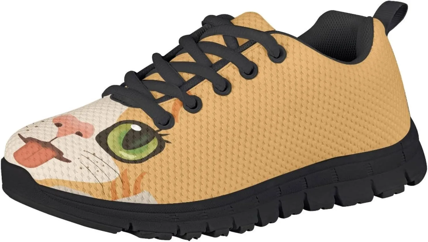 MARSVOVO Boys Girls Walking Shoes Non Slip Flexible Athletic Lightweight Breathable Printed Sneakers for Kids Black White Sole Most Comfortable Classic Casual Fashion Sports Kids Running Shoes