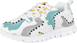 MARSVOVO School Shoes for Boys Girls Lace-up Lightweight Breathable Athletic Flexible Walking Shoes for Kids Most Comfortable Casual Classic Fashion Playing Sports Shoes