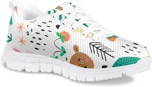 MARSVOVO School Shoes for Boys Girls Lace-up Lightweight Breathable Athletic Flexible Walking Shoes for Kids Most Comfortable Casual Classic Fashion Playing Sports Shoes